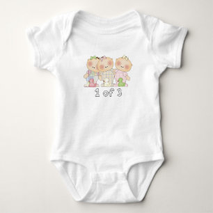 1 von 3 Dreiergruppe-Süssen Baby Strampler