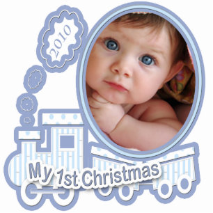 1. Weihnachten 2010 Ihr Baby Foto Fotoskulptur Ornament