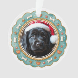 1. Weihnachten 2-seitig Zuhause für die Feiertage Ornament