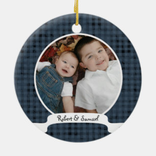 1. Weihnachten als großer Bruder Keramikornament