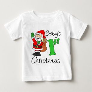 1. Weihnachten Baby T-shirt