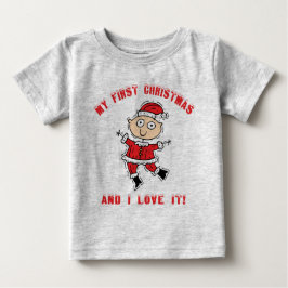 1. Weihnachten Baby T-shirt