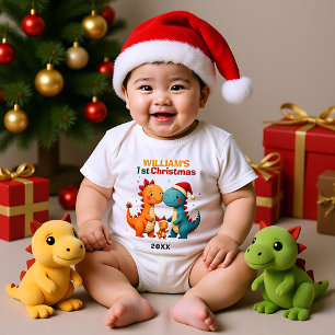 1. Weihnachten, eigener Text, Fröhliches Hatchmas Baby Strampler