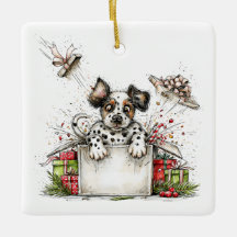 1. Weihnachten im Furever-Zuhause, Dalmatiner, grü