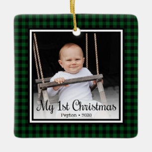 1. Weihnachten Keramikornament
