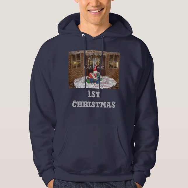 1. Weihnachten weg von der Zuhause Inspiriert Cool Hoodie (Vorderseite)