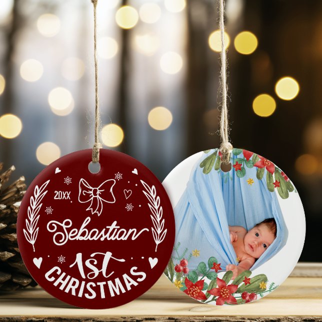 1. Weihnachtsfeier Keramik Ornament der Wohngestal (Von Creator hochgeladen)