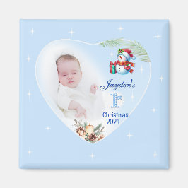 1. Weihnachtsgeschenk für Personalisierte Jungen Magnet
