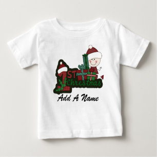 1. Weihnachtskind im Strumpf Baby T-shirt