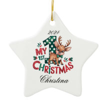 1. Weihnachtsstern Personalisiert