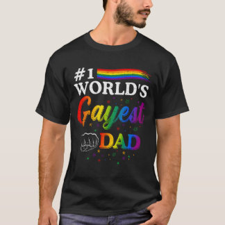 1 Weltweit tollster Vater Papa Paps Elternteil Hel T-Shirt
