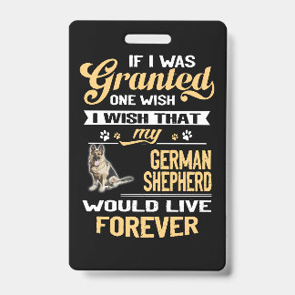 1 Wenn mir ein Wunsch gegeben wurde, wünschte ich Ausweis