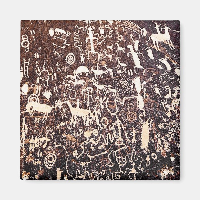 1. Zeitungsrock Magnet (Vorne)