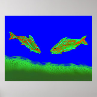 #1 zwei eines netten Plakats Poster