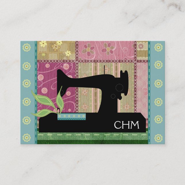 #1A - Nähkarte / Quiltkarte - SRF Visitenkarte (Vorderseite)