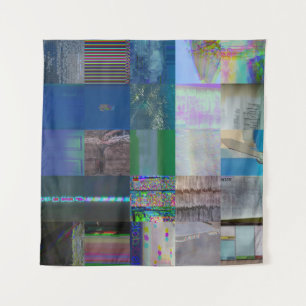 1C9984DA Glitch Art Digitale Verzerrung Vaporwave Wandteppich
