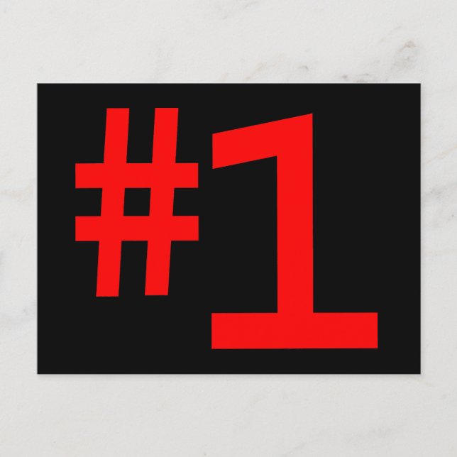 #1Design Jibney The MUSEUM Zazzle Postkarte (Vorderseite)