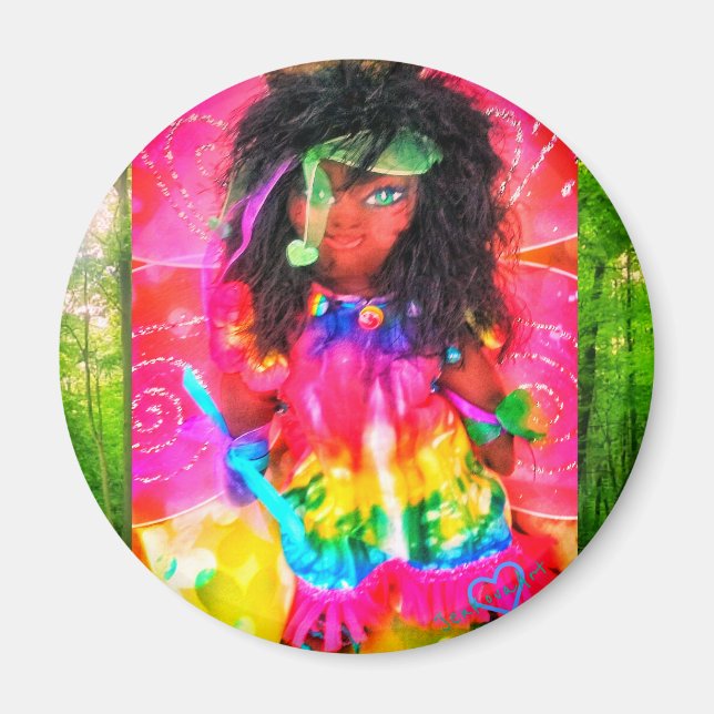 1FEE DOLL PINK MAGNET (Vorne)