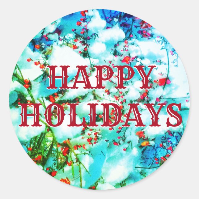 1HAPPY URLAYS BERRIES STICKER (Vorderseite)