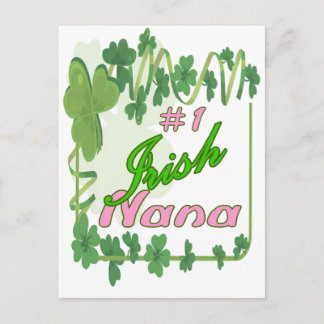 #1IrishNana Postkarte