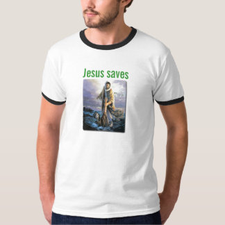 1jesus_saves, Jesus rettet T-Shirt