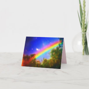 1KOLISCHE RAINBOW-KLEINE GREETKARTE KARTE