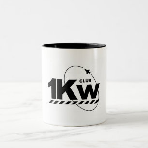 1kw zweifarbige tasse