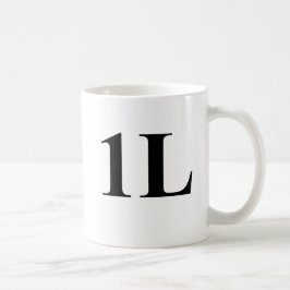 1L - Erster Studienjahres-Rechtsstudenten-Tasse Kaffeetasse