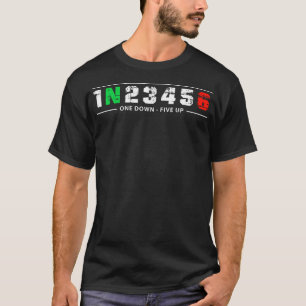 1N23456 Motorradfahrer T-Shirt