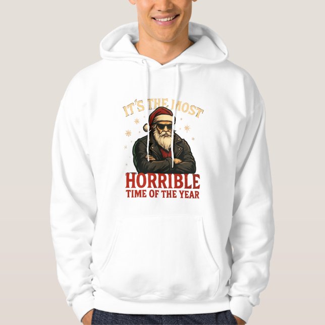 1nkFury - Horrible time of the year Santa Hoodie (Vorderseite)