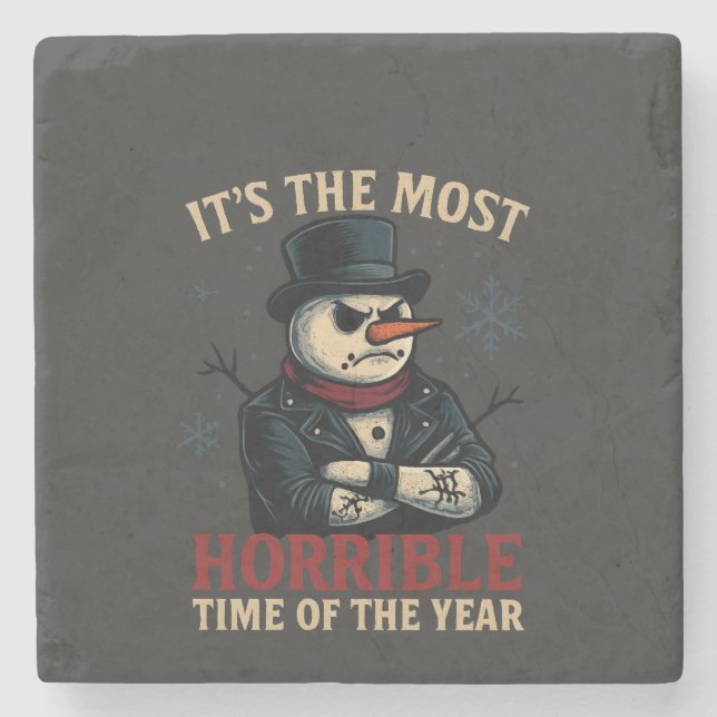 1nkFury - Pillow Its the most horrible time  Steinuntersetzer (Vorderseite)