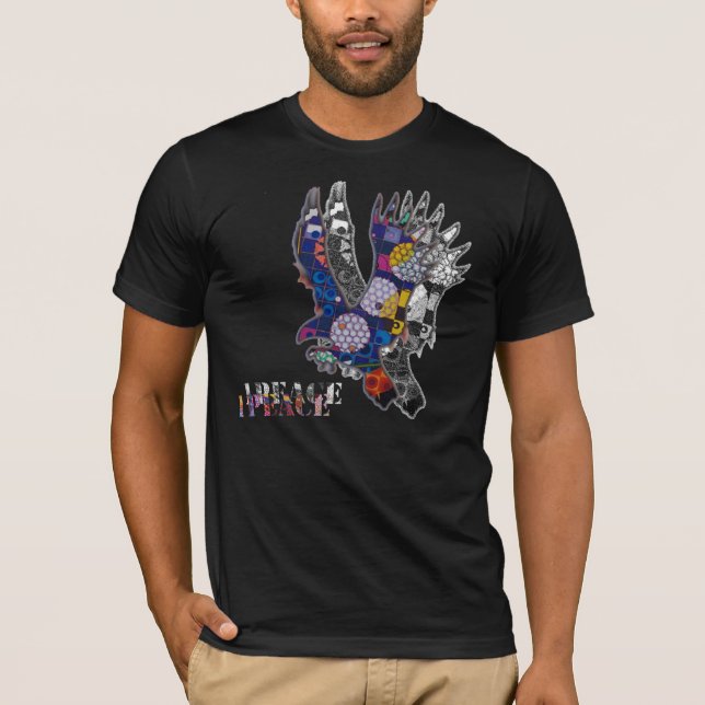 1PEACE "EAGLEKNIGHT" T-Shirt (Vorderseite)