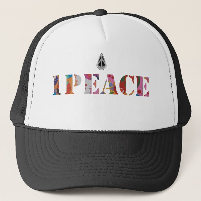 1PEACE TRUCKERKAPPE (Vorderseite)