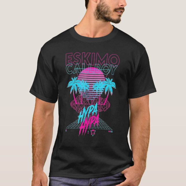 1retro 80er Eskimo Callboy Hypa T-Shirt (Vorderseite)