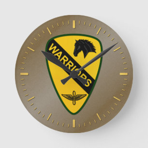 1st Air Cavalry Brigade, 1st Cavalry Division Runde Wanduhr