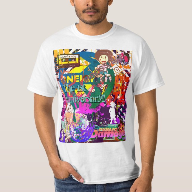 1st anniversary!! ONEIGHTH Tokyo Original  T-Shirt (Vorderseite)