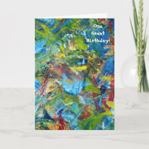 1st Birthday Card Karte