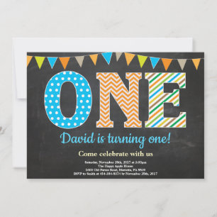 1st Birthday Einladung