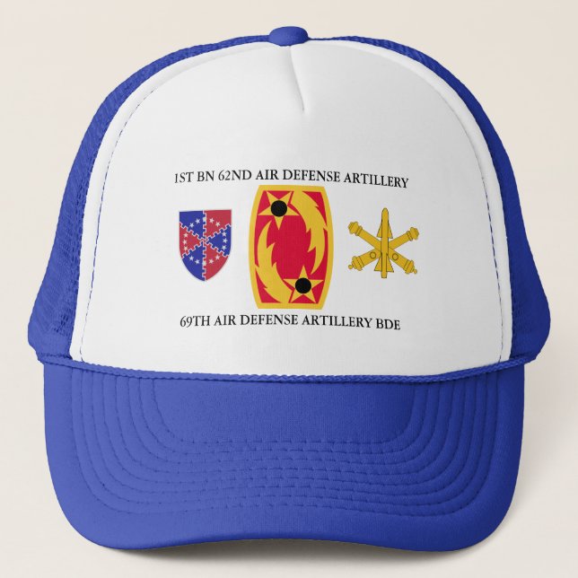 1ST BN 62ND AIR DEFENSE ARTILLERY 69TH AIR DEFENSE TRUCKERKAPPE (Vorderseite)