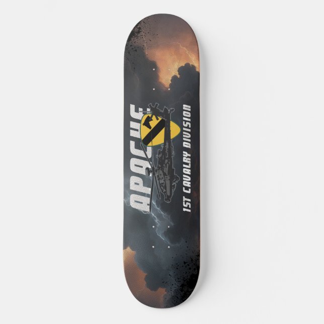 1st Cavalry Division | Attack Helicopter Skateboard (Vorderseite)