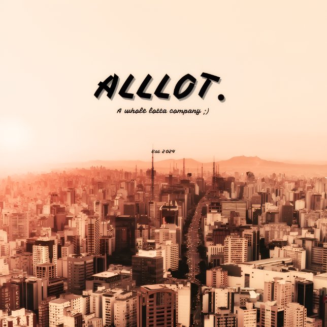 1st edition "alllot" retro design t-shirt (Von Creator hochgeladen)