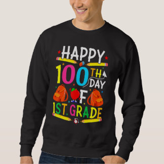 1st Grade 100th Day of School Shirt 100 Days of Sc