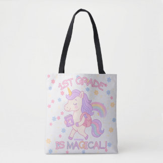 1st Grade is Magical Back to School Unicorn Pastel