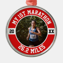 1st Marathon Runner First Running Sports 26 2