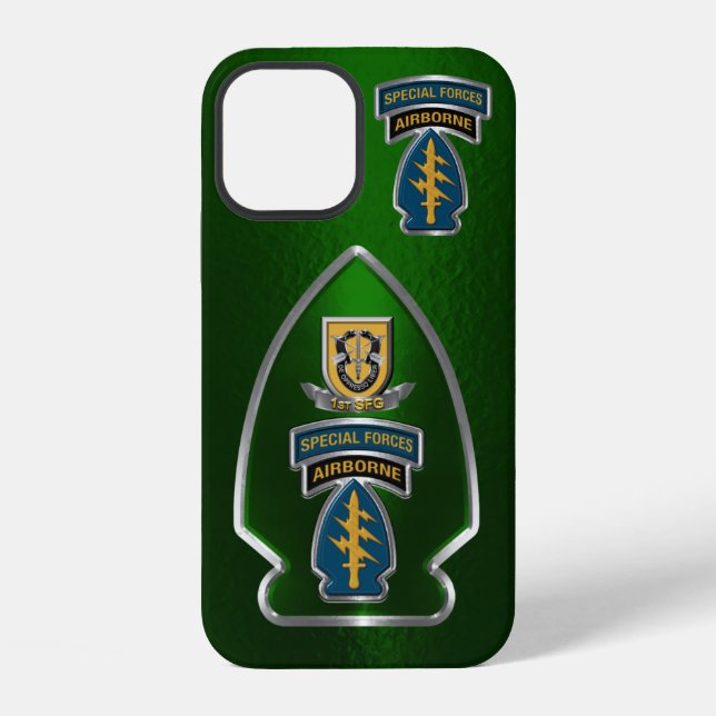 1st Special Forces Group Customized  iPhone Hülle (Rückseite)
