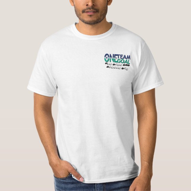 1Team1Goal T-Shirt (Vorderseite)