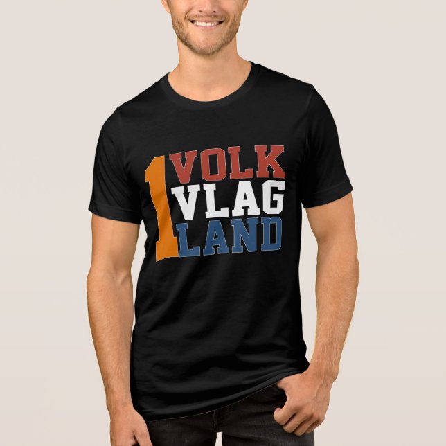 1VolkVlagLand Tri-Blend Shirt (Vorderseite)