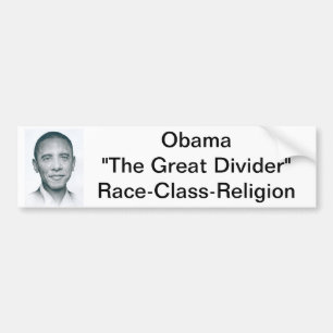1zo9agx, Obama " der große Teiler " Autoaufkleber