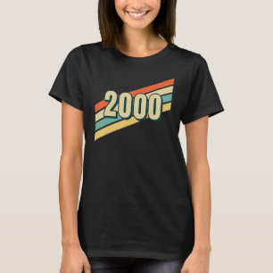 2000 Beach Classic 80er Vintag Retro Ästhetik Bir T-Shirt