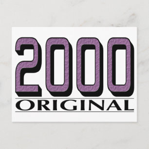 2000 Original Postkarte